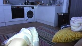 saylemuk naughty lady fingering pussy in nature