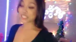 sincityvee covering her tits with a shirt caresses her clit