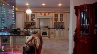 misss_vikki chaturbate Pretty woman in red communicates by phone