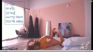 Kendall Tyler chaturbate Exquisite mare fucks in rider pose