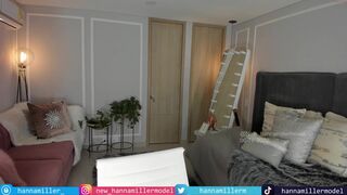 _hannamiller chaturbate Beautiful bitch shows shaved holes