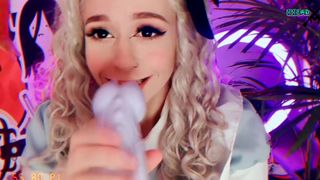 AliceBong manyvids FIRST Double BLOWJOB For Alice