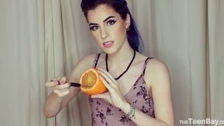 Tara Quartz ManyVids Grapefuit Blowjob