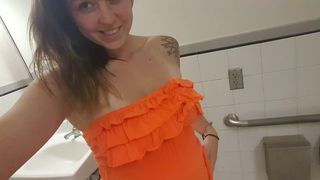 ShesLeah ManyVids quick cum escape at college