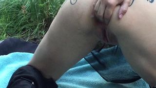 lilyskye double anal fist