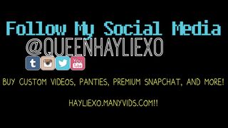 Hayliexo ManyVids Squirting All Over Batman Panties