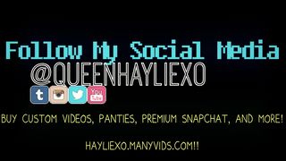 Hayliexo ManyVids Playing With My Pussy For You