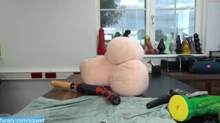 siswet19 chaturbate Bitch in stockings tightly hammering herself with a bottle