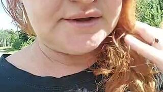 milli1983 Busty babe masturbates shaved cunt