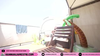 hannahjames710 Perfect slut caresses beautiful boobs