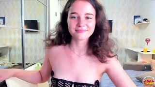 demurelixir Babe in stockings fingering sex toy