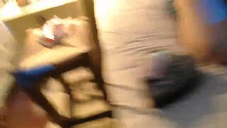 slottybarista Naughty babe masturbates with her sex toy cap