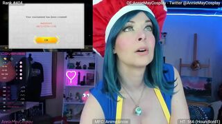 animeannie Fat old woman kneads wet vagina