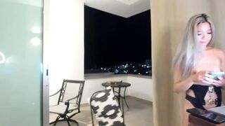 stephanie Blissful female naughty in private