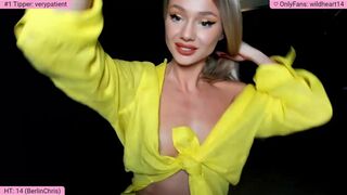 yveline Tattooed babe dick herself wild