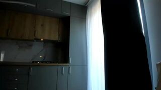 cybereva Appetizing stallion takes off her black panties