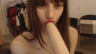MissAlice_94 ManyVids Dirty Talking Lipstick Deepthroat