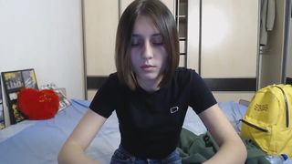 lari_18 dirty bitch is engaged in oral sex