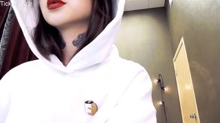 hollyextra spicy slut caresses nipples