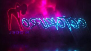 Octokuro  babe undressed and started jerking off