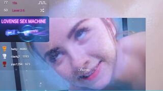 sinacampby Gorgeous bitch caresses big boobs