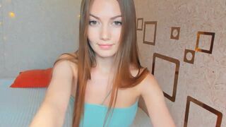 ssunsshine Chick fucks herself with a big rubber dildo