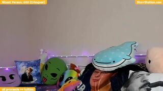 ladystarr Crazy babe shows beautiful breasts