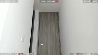 insanna  jerking on the chair