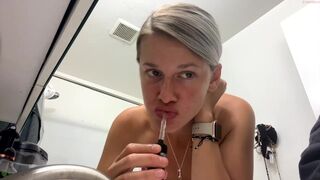 fuckpony123 chaturbate Big tit teases her pussy with a phallus