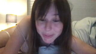 stonedsexdoll chaturbate Black-haired prank masturbates with a vibrator