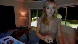 teamgaywave tiny in a mask caresses the vagina