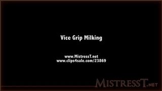 clips4sale Mistress T - vice grip milking 720p