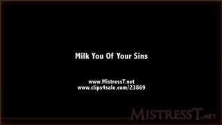 clips4sale Mistress T - milk you of your sins 720p