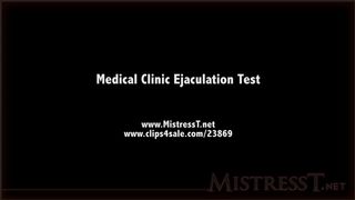 clips4sale Mistress T - medical clinic ejaculation test 720p