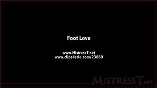 clips4sale Mistress T - foot love 720p