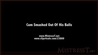 clips4sale Mistress T - cum smashed out of his balls 720p