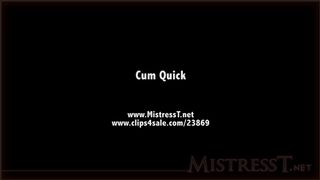 clips4sale Mistress T - cum quick 720p