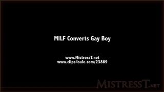 clips4sale Mistress T - MILF converts gay boy 720p