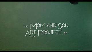 clips4sale Mandy Flores - Mom and Son Awesome Art Project 720p