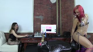 clips4sale Brat Princess - TENS Unit Tested on Cum Recycling Cow 480p