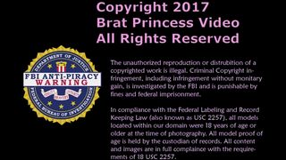 clips4sale Brat Princess - Handjob with slave Bound and Kneeling 720p