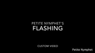 Petite Nymphet custom flashing