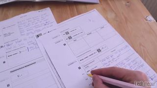 Leah Meow Schoolgirl Corrects A Bad Grade BOY GIRL