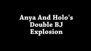 Holothewisewulf double bj with anyaamsel