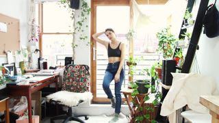 Cyncyncyn All Tied Up in the Kitchen