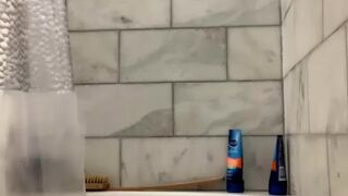 Bria Backwoods aka briabackwoods onlyfans minx in hat caresses clit