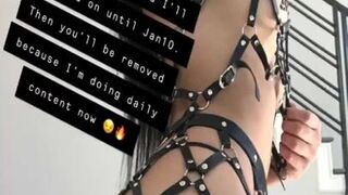 Aaliyah Hadid aka aaliyahhadid onlyfans private show form may-16-2022 year