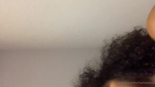 Mariaa Skyy aka mariaaskyy onlyfans crazy courtesan jumps on sex toy