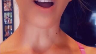 Cherie DeVille aka cheriedeville onlyfans naughty lady passionately masturbating cunt