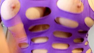 Ava Nicks aka avanicks onlyfans tender blonde squeezes boobs